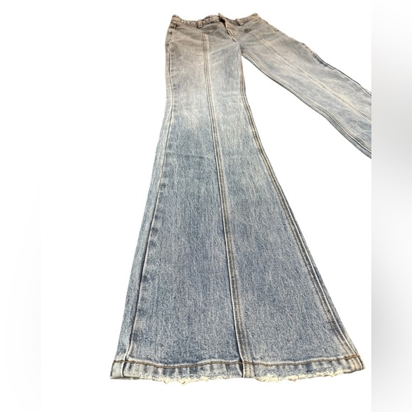 NWT Retrofête Maelle Denim Pants Size 24 - Picture 3 of 13